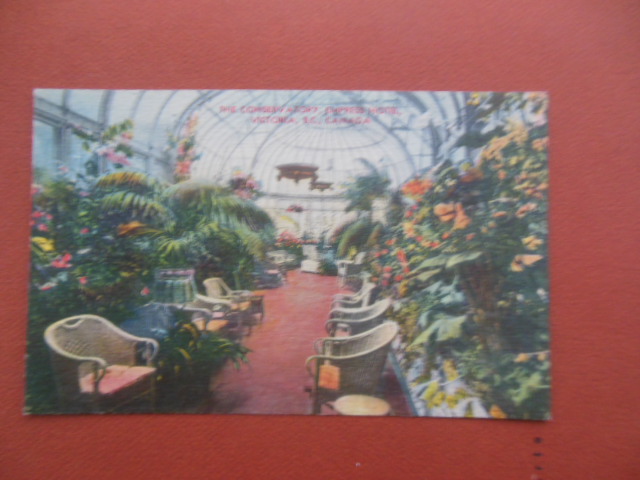 Image for Postcard: The Conservatory Empress Hotel Vancouver, B.C., Canada