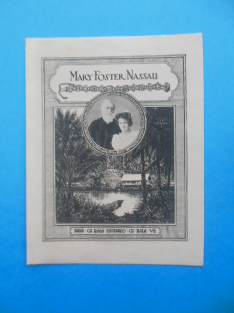 Image for Bookplate Mary Foster Nassau