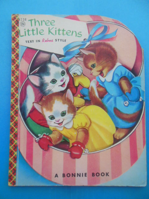Image for Three Little Kittens (Rebus Format Bonnie Book 1955)