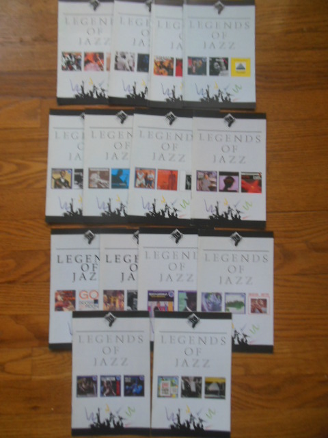 Image for Legends of Jazz, 1990 (14 booklets)