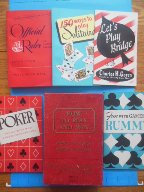 Image for How To Play and Win Boxed Set by Samsonite (Five Booklets on Card Playing, circa 1956)