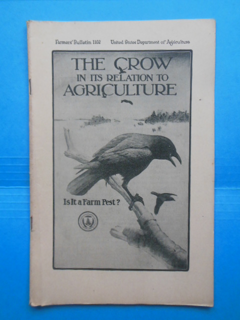 Image for The Crow In Its Relation to Agriculture: Is It A Farm Pest? (1920)