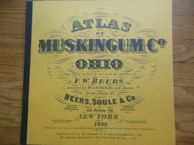 Image for Atlas of Muskingum County Ohio (Facsimile of 1866)
