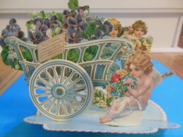 Image for Pop-up Valentine Cupids and Cart of Forget-me-Knots