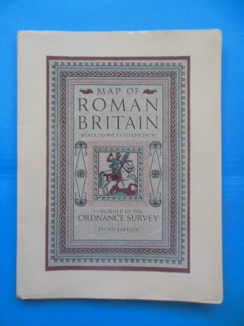 Image for Map of Roman Britain Scale 16 Miles To One Inch (1956)