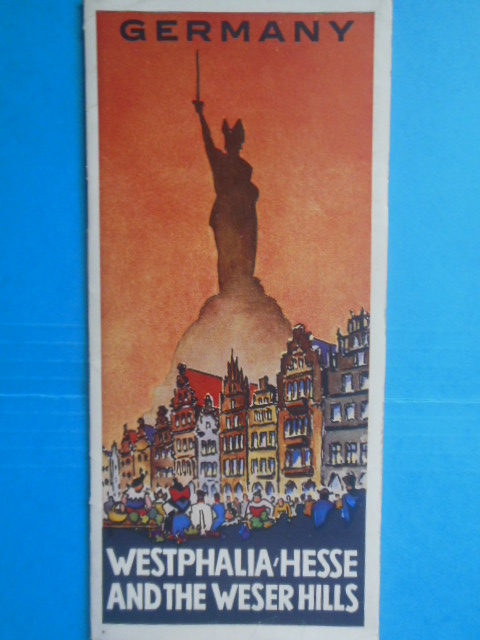 Image for Germany Westphalia Hesse and the Weser Hills 1936 Travel Brochure