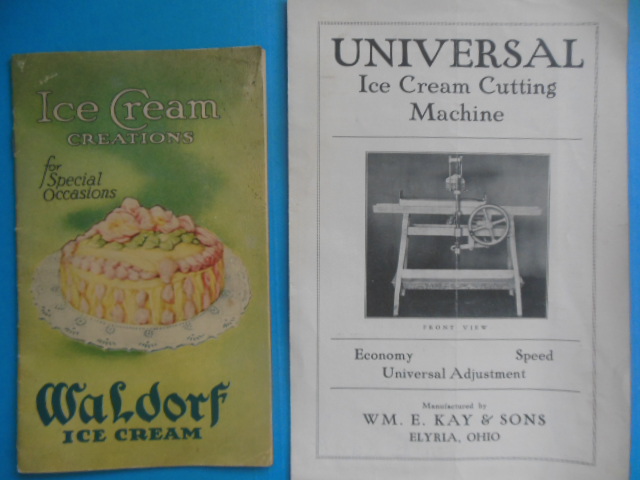 Image for Ice Cream Ephemera: Waldorf Ice Cream, Wm. E. Kay & Sons (Akron and Elyria, Ohio, 1920's)