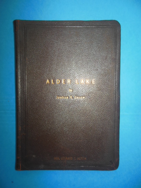 Image for Alder Lake: A Symposium of Nostalgic and Natural Observation (Limited to 400 copies, 1953)