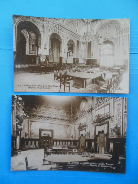 Image for Postcards Casino De Monte Carlo (#s 59 and 60 Interior Views)