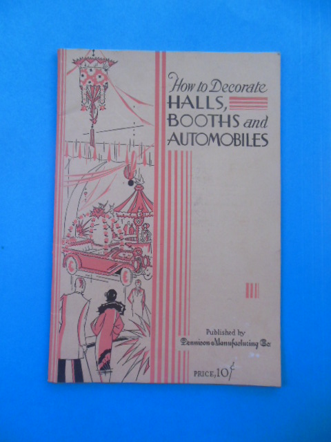 Image for How To Decorate Halls, Booths and Automobiles (1927)