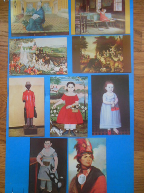 Image for Art Postcards New York Historical Association Cooperstown, New York (Eight Postcards 1964)