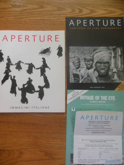 Image for Aperture Magazine Immagini Italiane Summer 1993 English Text)