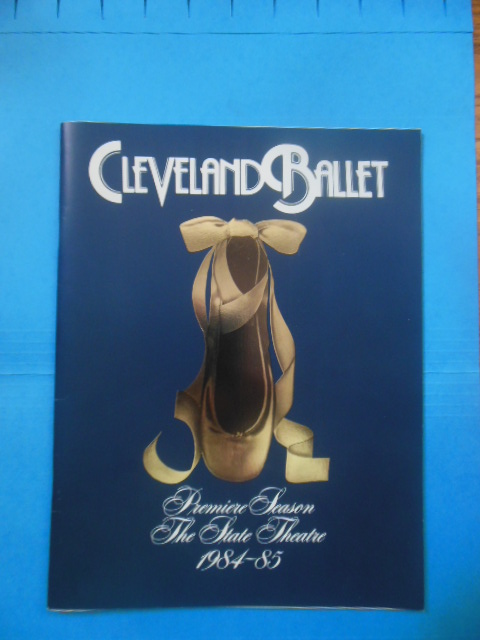 Image for Cleveland Ballet Premiere Season The State Theatre 1984-85 (Souvenir)