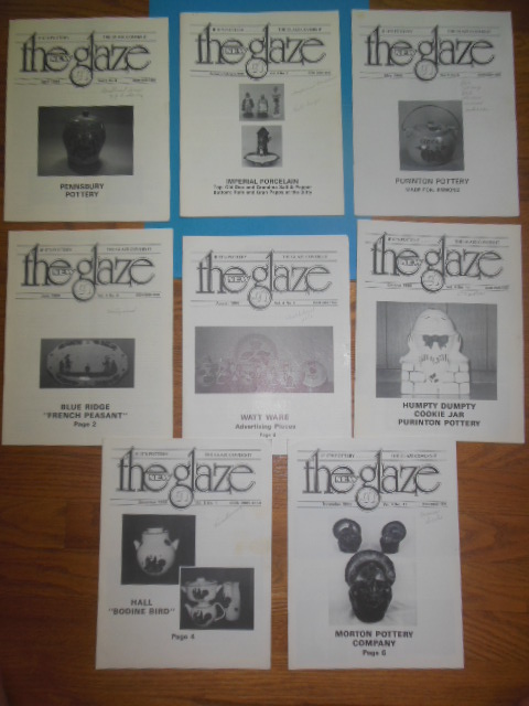 Image for The New Glaze Magazine (8 Issues, 1988, Pottery)