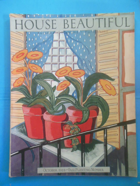 Image for House Beautiful Magazine October, 1928