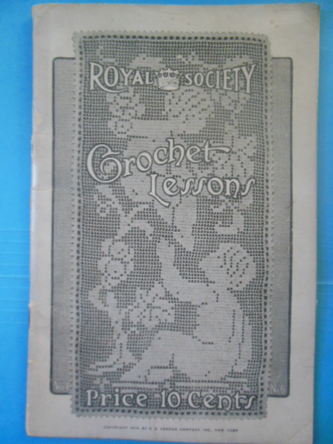 Image for Royal Society Crochet Lessons No. 6 (1915)