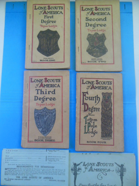 Image for Lone Scouts of America: First Degree, Second Degree, Third Degree, Fourth Degree (circa 1915-1924)
