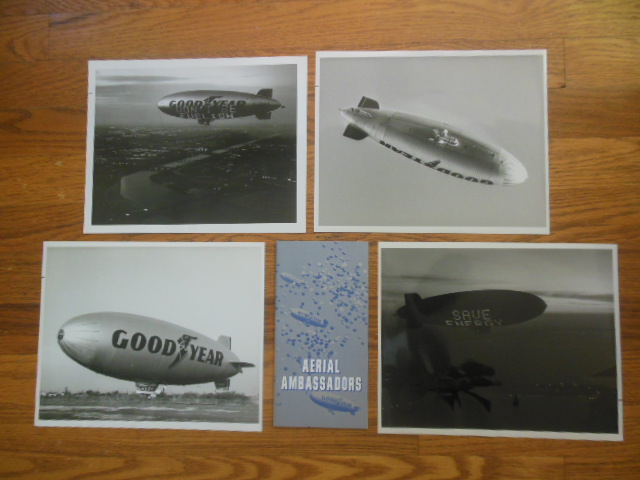 Image for Photographs Goodyear Blimp Day and Night; Booklet Goodyear Aerial Ambassadors