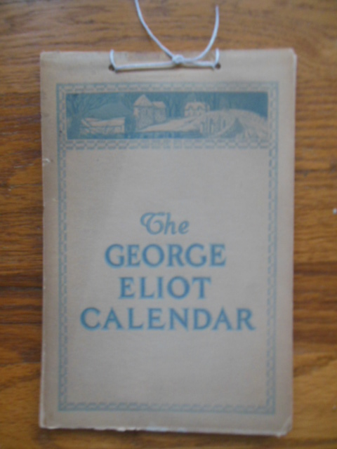 Image for The George Eliot Calendar 1920