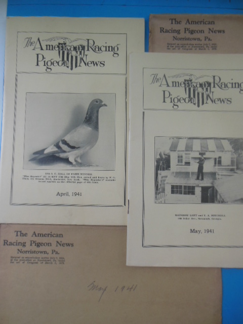 Image for The American Racing Pigeon News April, May 1941