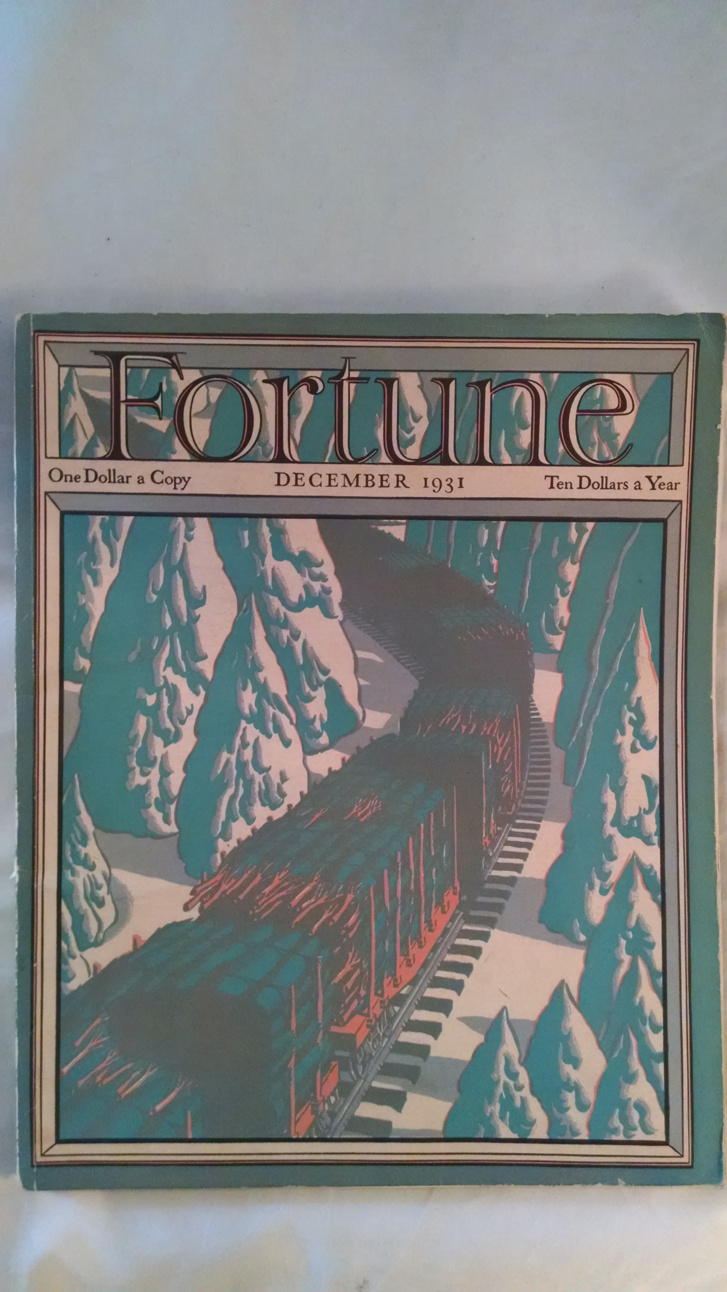 Image for FORTUNE MAGAZINE DECEMBER 1931