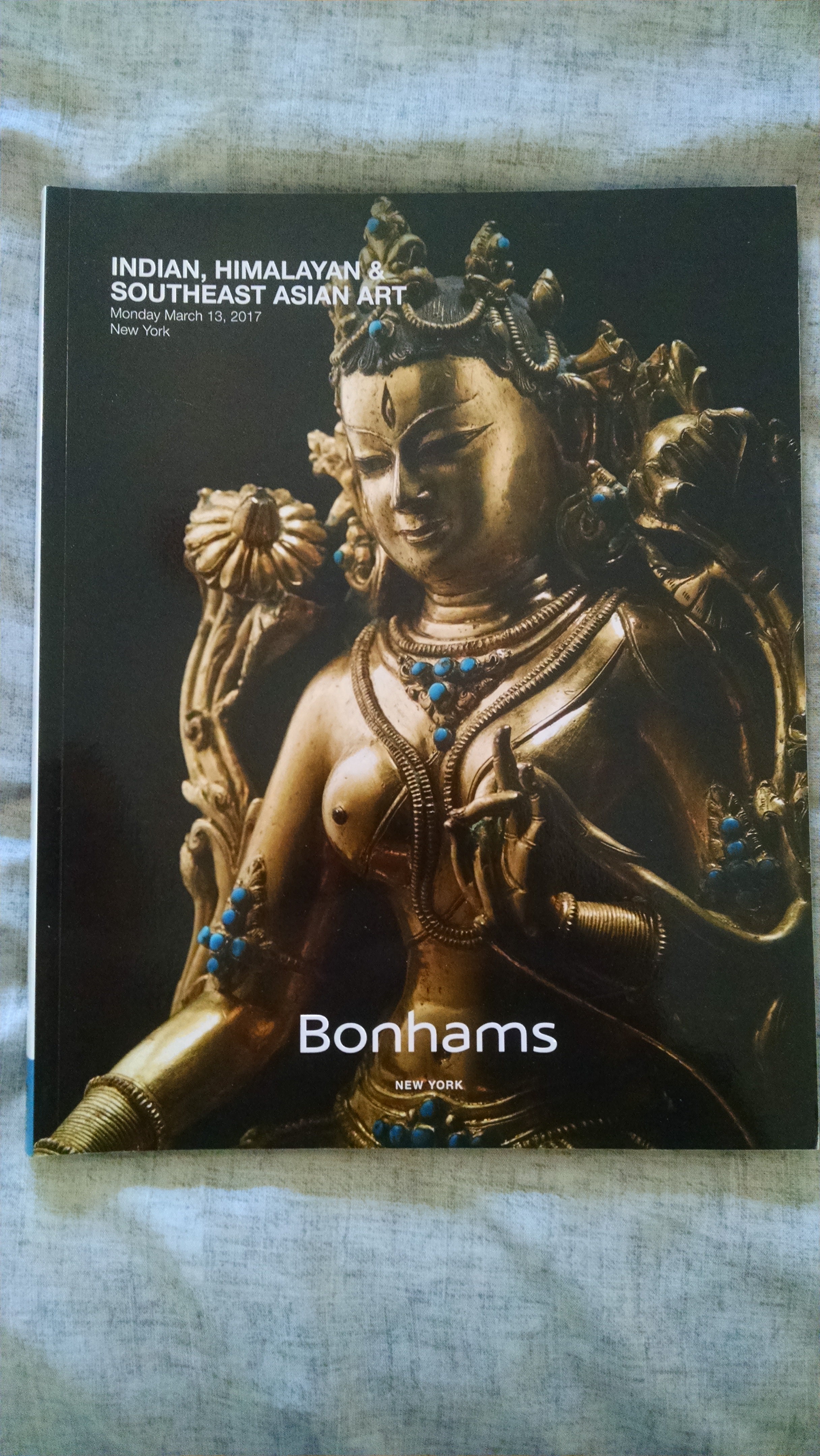 Image for BONHAMS AUCTION CATALOG   INDIAN ,HIMALAYAN & SOUTHEAST ASIAN ART  MARCH 13 2017  NEW YORK
