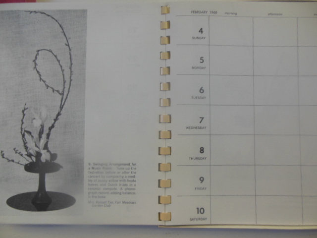 The Home and Garden Calendar 1968 (Book in a Box)