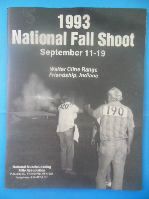 Image for 1993 National Fall Shoot September 11-19 (Walter Cline Range Friendship, Indiana)