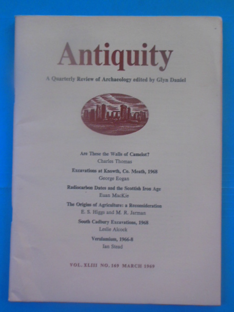 Image for Antiquity: A Quarterly Review of Archaeology MARCH (1969)