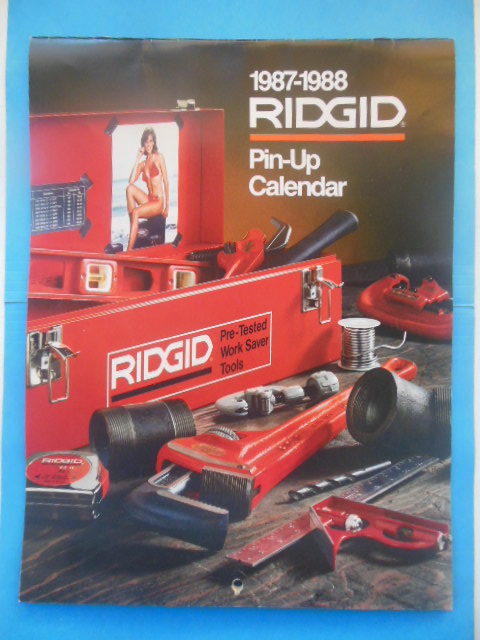 Image for 1987-88 Rigid Tool Company Pinup Calendar