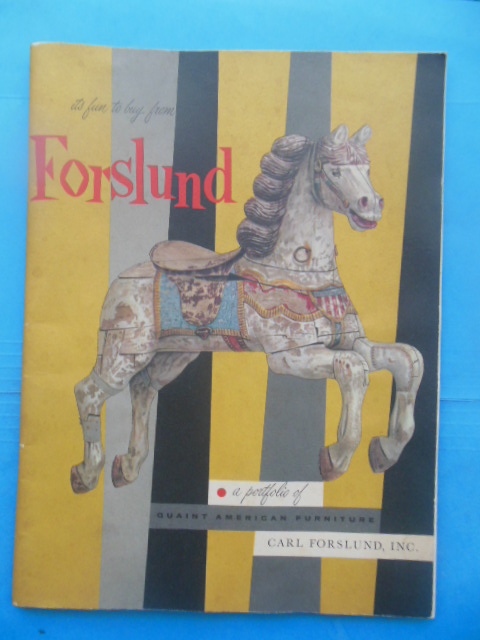 Image for It's Fun to Buy From Forslund's Portfolio of Quaint American Furniture (1958 catalog)