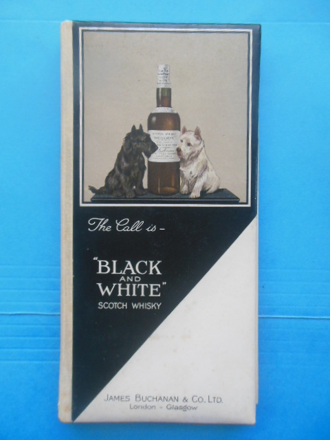 Image for Black and White Scotch Whiskey Bridge Tally Tablet
