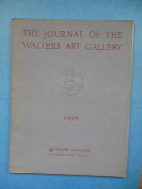 Image for The Journal of the Walters Art Gallery 1949