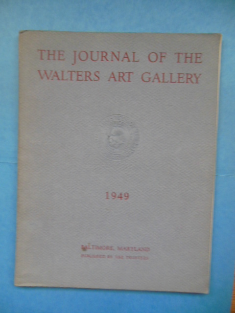Image for The Journal of the Walters Art Gallery 1949