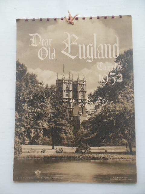 Image for Dear Old England Calendar 1952