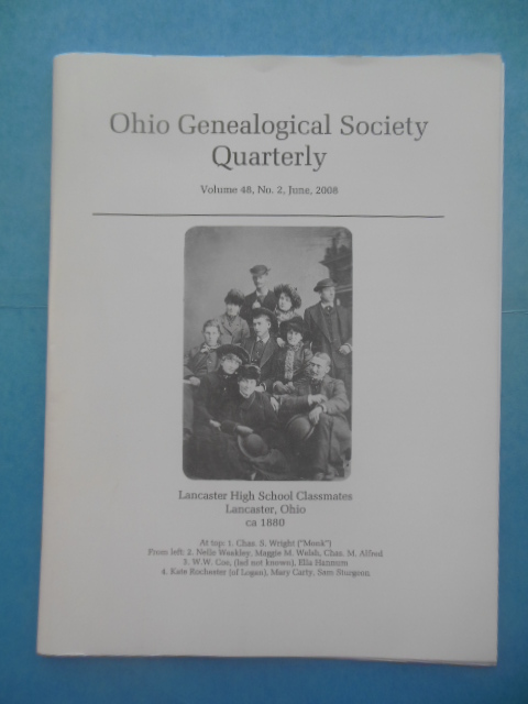 Image for Ohio Genealogical Society Quarterly June, 2008 Brook Buxton Family, Ohio School for the Deaf. Manumission Record of Free Slaves)