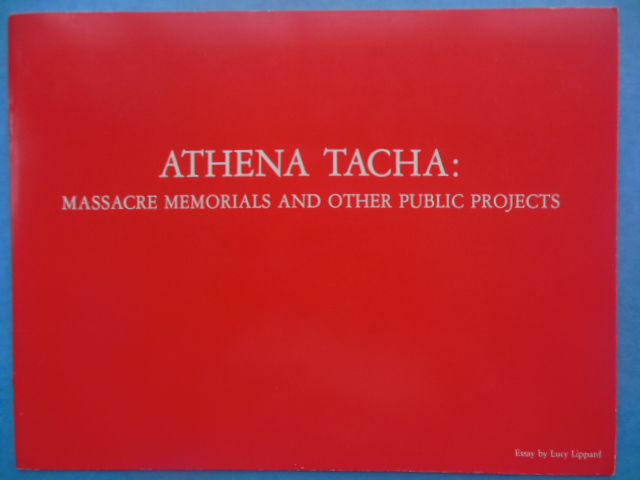 Image for Athena Tacha: Massacre Memorials And Other Public Projects (1984)