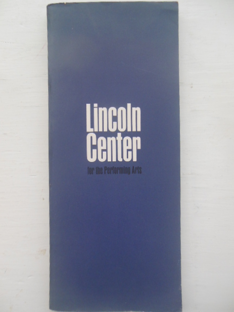 Image for Lincoln Center for the Performing Arts Inc. (Designed by Cipe Peneles 1964)