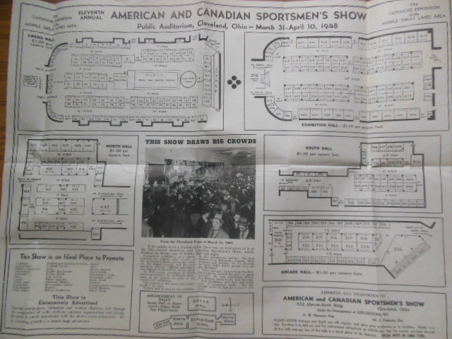 Image for Poster: Eleventh Annual American and Canadian Sportsmen's Show Cleveland, Ohio 1948