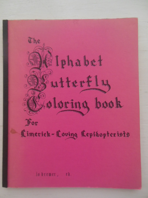 Image for The Alphabet Butterfly Coloring Book for Limerick-Loving Lepidopterists (1975)
