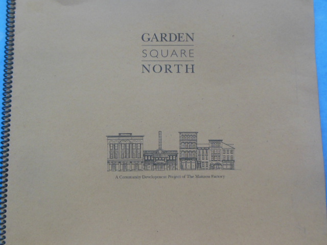 Image for Garden Square North Revitalization Plan (Pittsburg, Project of the Mattress Company, 1994)