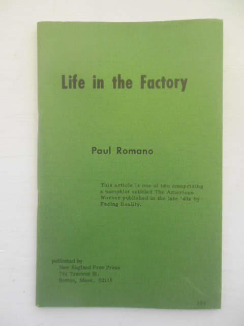 Image for Life In the Factory