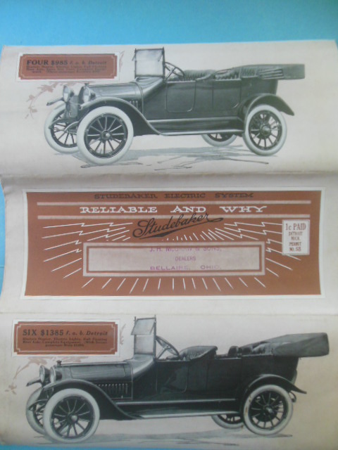 Image for Studebaker Electric System Reliable and Why ((Circa Early 1900's)