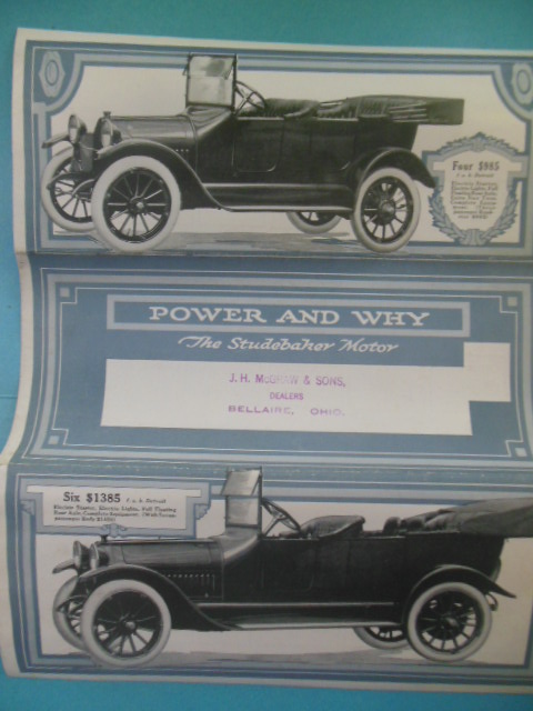 Image for Power and Why The Studebaker Motor (Circa Early 1900's)