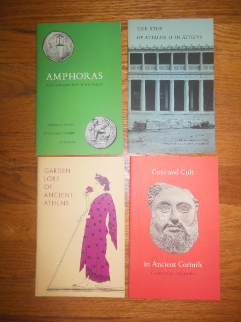 Image for Amphoras and the Ancient Wine Trade;The Stoa of Attalos II in Athens; Garden Lore of Ancient Athens;Cure and Cult in Ancient Corinth.
