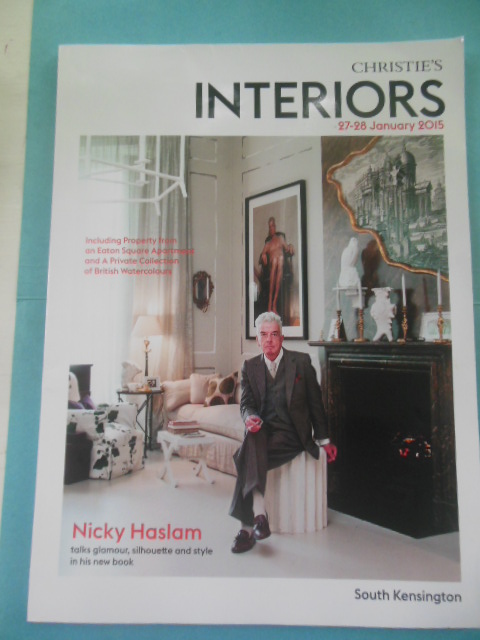 Image for Christie's Interiors Auction Catalog 27-18 January, 2015