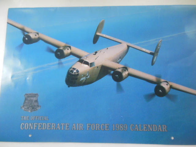 Image for The Oficial Confederate Air Force 1989 Calendar