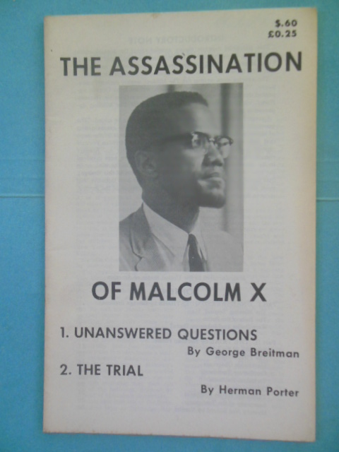 Image for The Assassination of Malcolm X