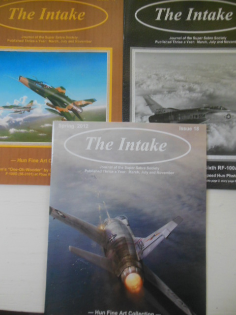 Image for The Intake: Journal of the Super Sabre Society. Issues 18,19,20. Complete Run 2012.