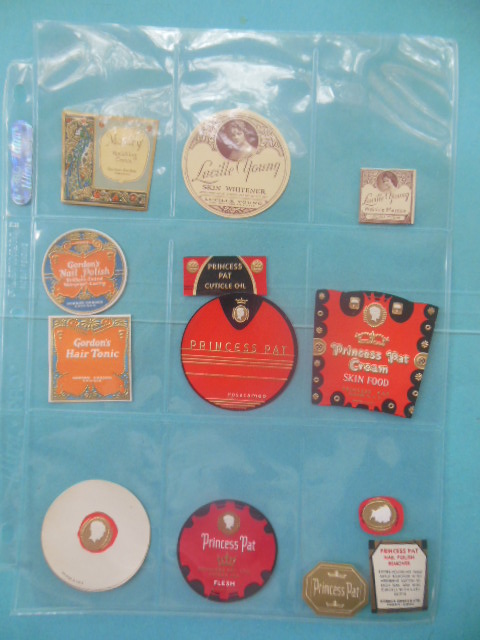 Image for 16 Vintage Beauty Labels